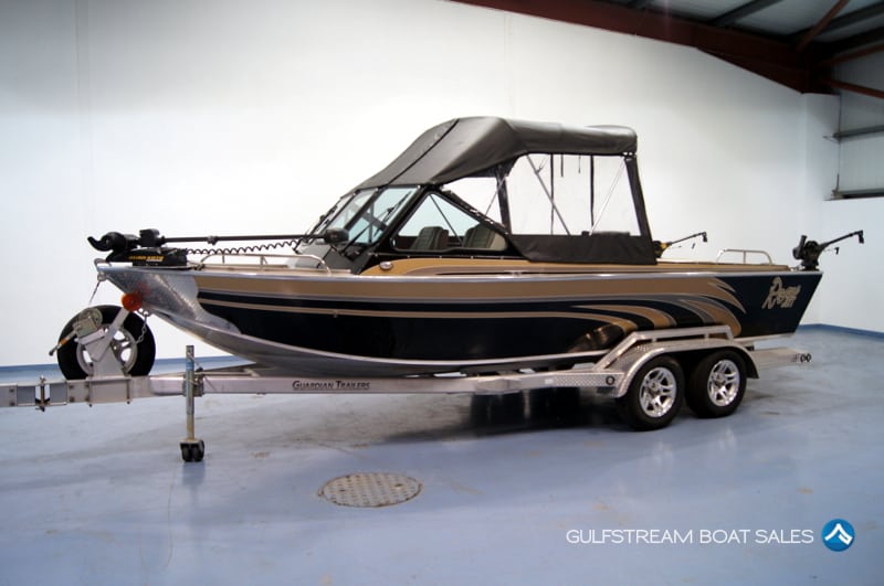 2010 Rogue Jet Fastwater 21 Aluminium Jet Boat with Yanmar 6BY260 260HP Die...