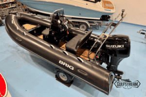 Brig Falcon Rider 450 with Suzuki 40HP for sale at GulfStream Boat Sales